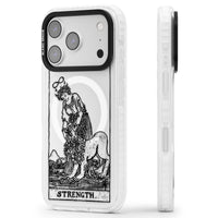 Personalisierte Stärke-Tarotkarte (Transparent)