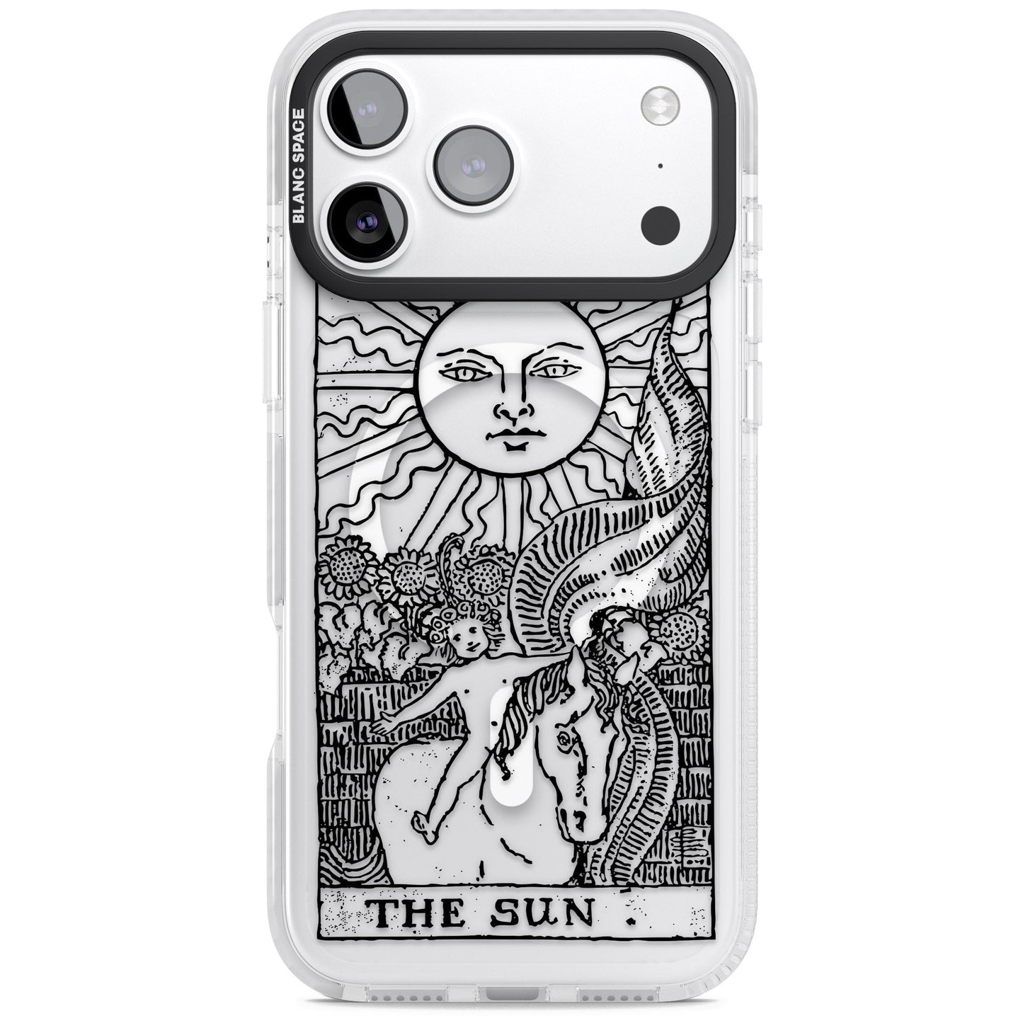 Personalised The Sun Tarot Card (Clear)