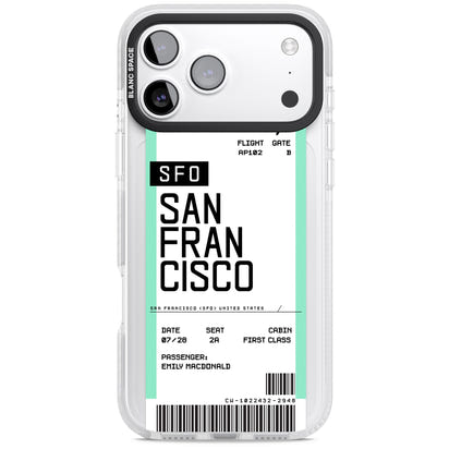 Personalised San Francisco Boarding Pass