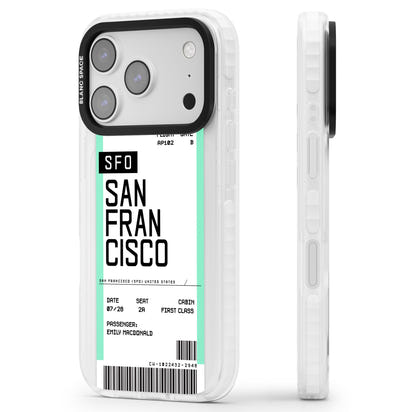 Personalised San Francisco Boarding Pass