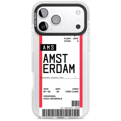 Personalised Amsterdam Boarding Pass