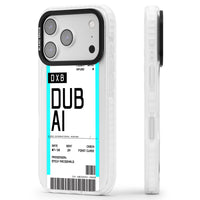 Personalised Dubai Boarding Pass