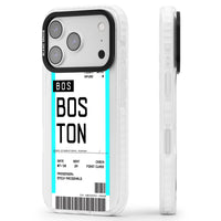 Personalised Boston Boarding Pass