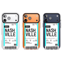 Carte d'embarquement personnalisée pour Nashville