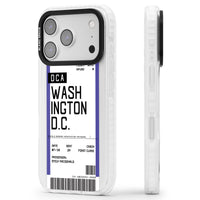 Personalised Washington D.C. Boarding Pass