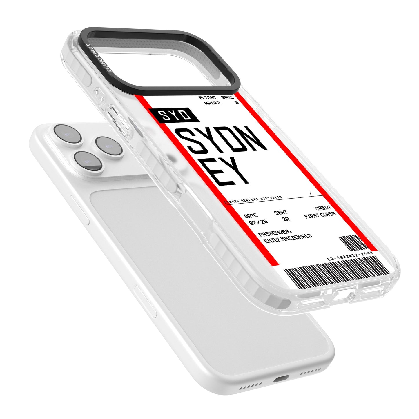 Personalised Sydney Boarding Pass