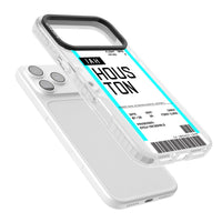 Personalised Houston Boarding Pass