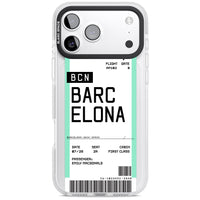 Personalised Barcelona Boarding Pass