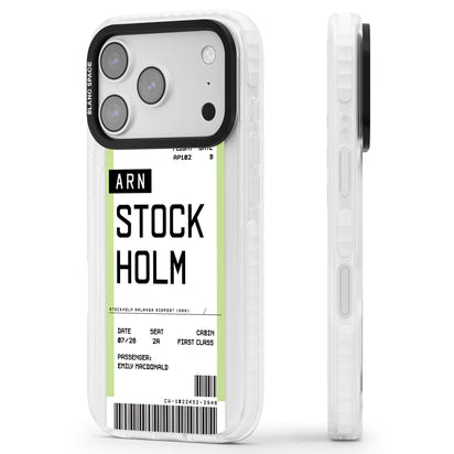 Personalised Stockholm Boarding Pass