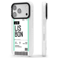 Personalised Lisbon Boarding Pass