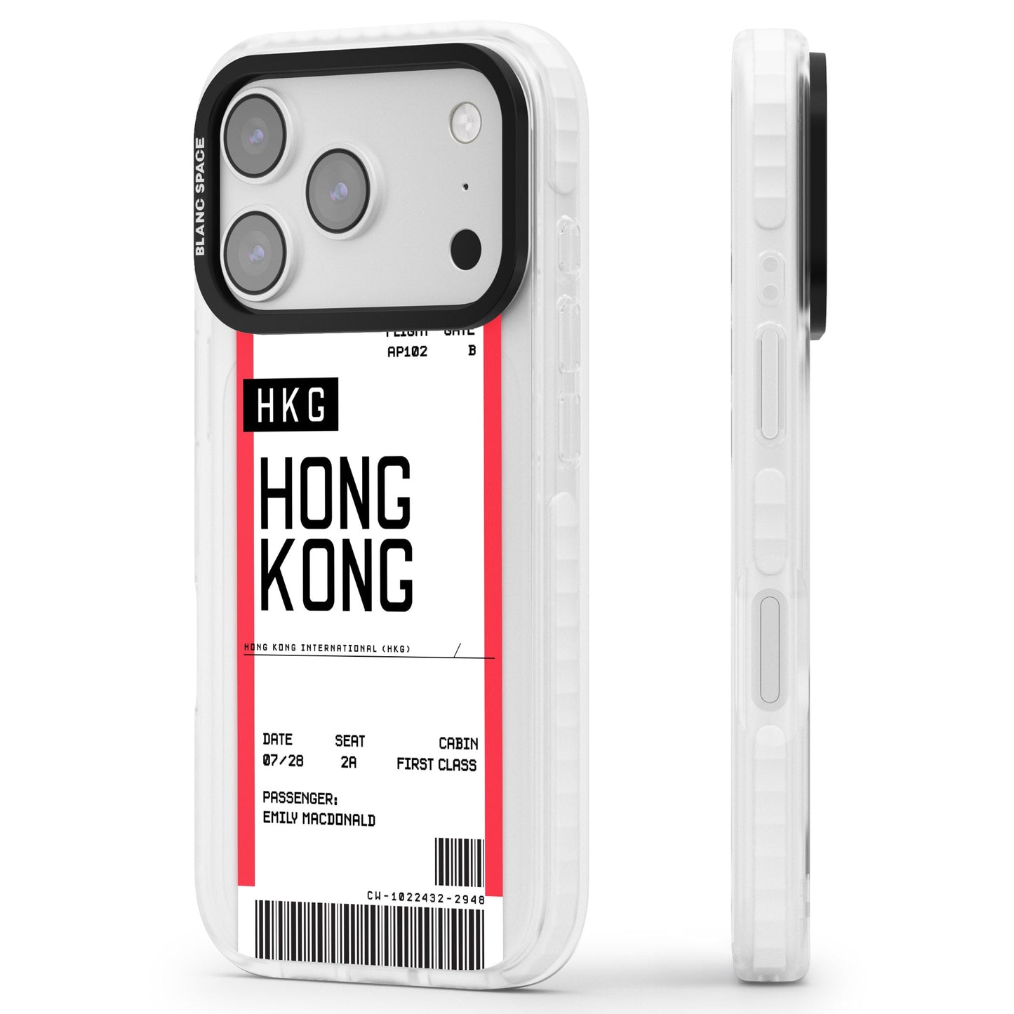 Personalised Hong Kong Boarding Pass