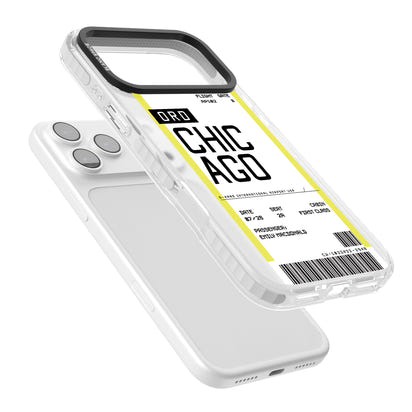 Personalised Chicago Boarding Pass