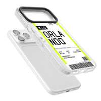 Personalised Orlando Boarding Pass
