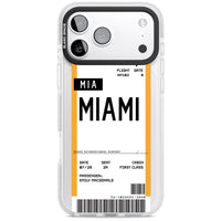 Personalised Miami Boarding Pass
