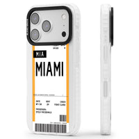 Personalised Miami Boarding Pass