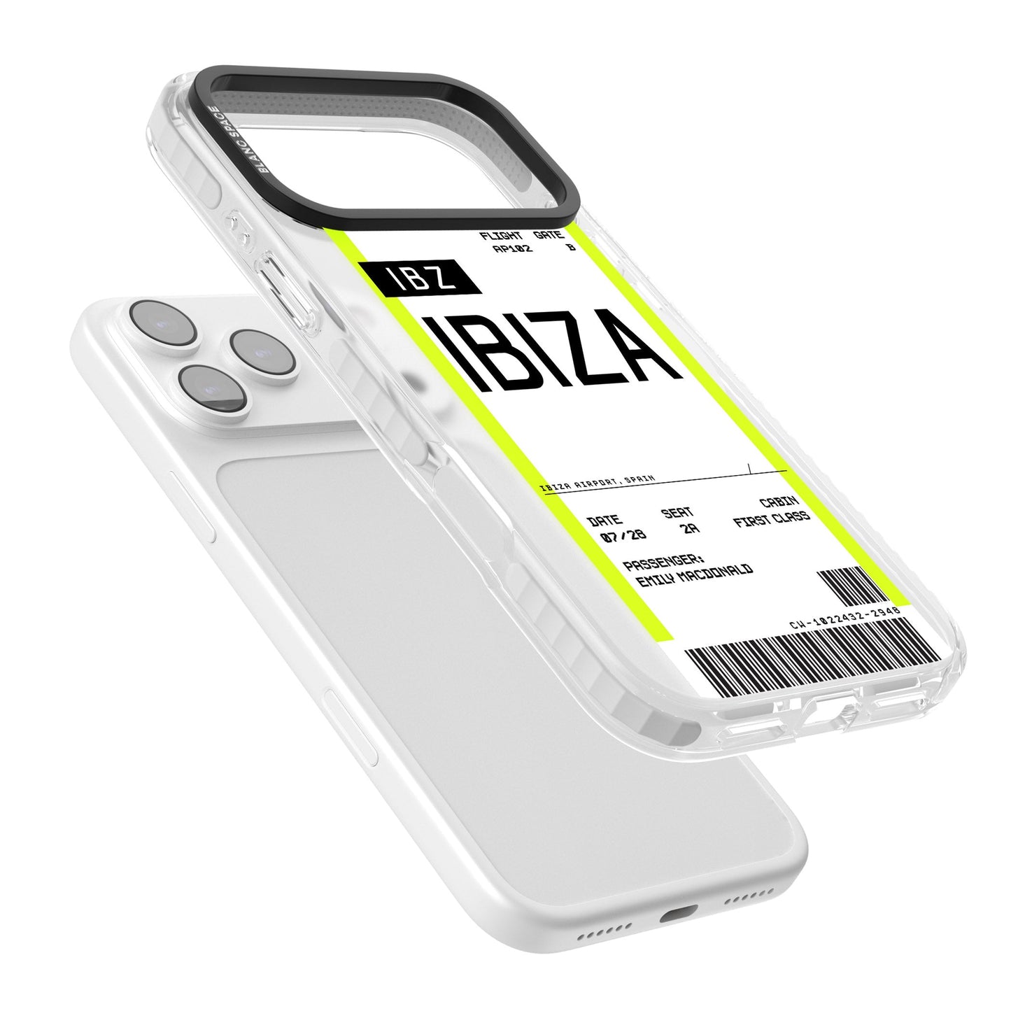 Personalised Ibiza Boarding Pass