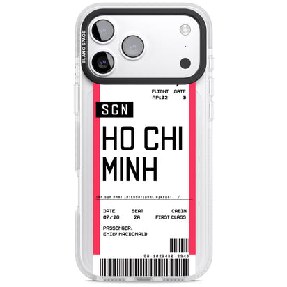 Personalised Ho Chi Minh Boarding Pass