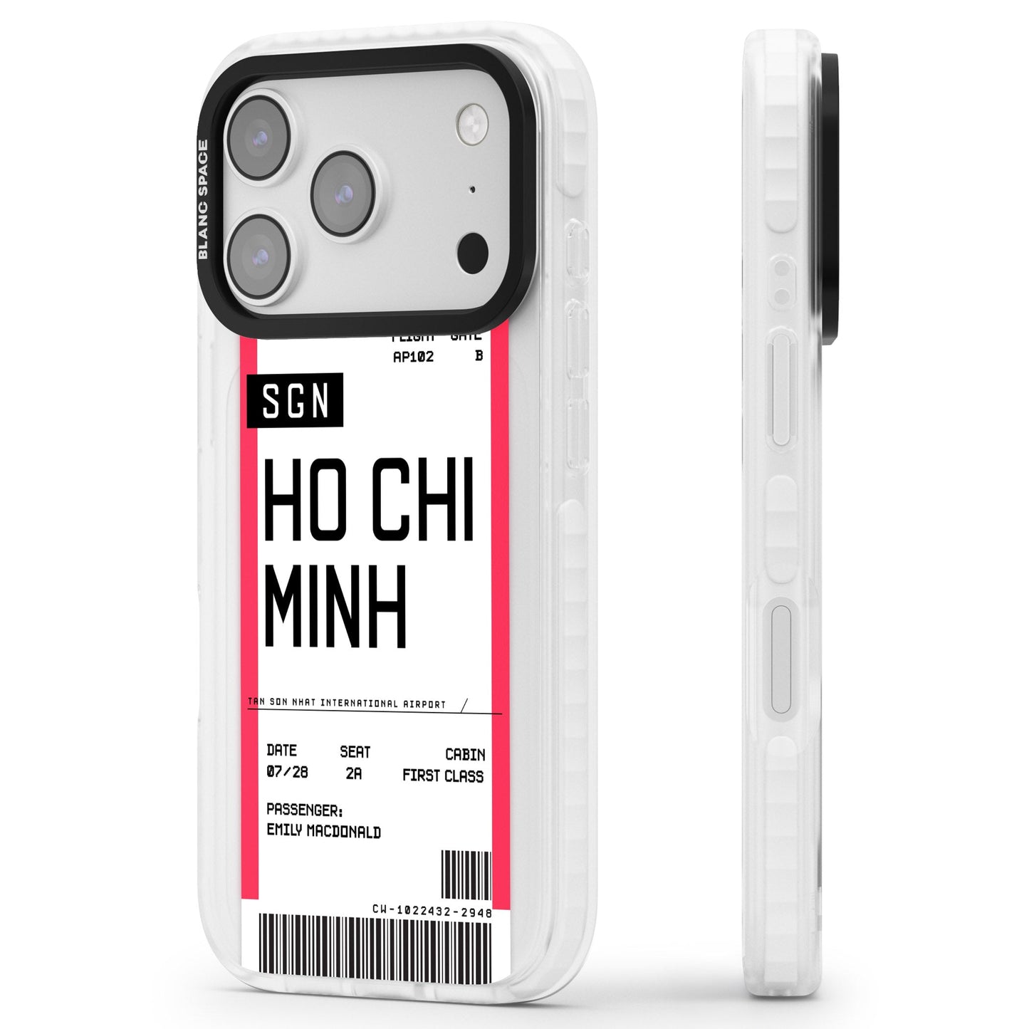 Personalised Ho Chi Minh Boarding Pass