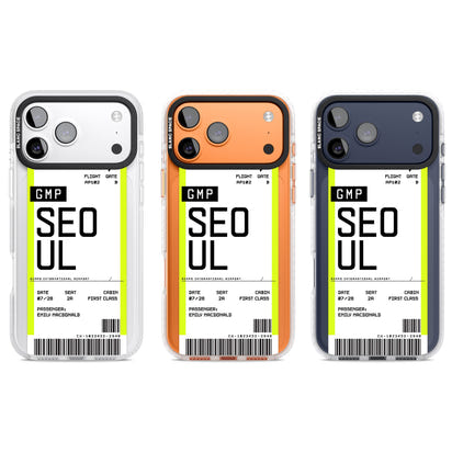 Personalised Seoul Boarding Pass