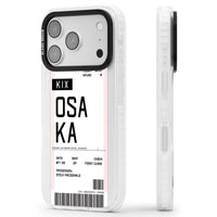 Personalised Osaka Boarding Pass
