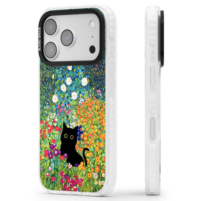 Cat in Klimt's Garden