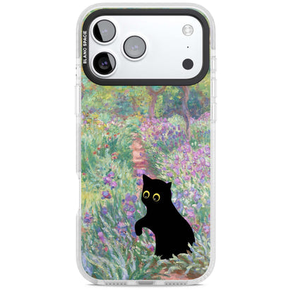 Cat in Monet's Giverny Garden