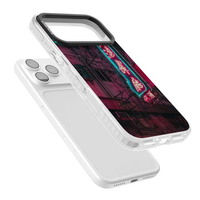 Neon-Kanji-Stadtbild