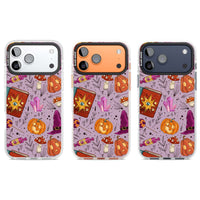 Witchy Cartoon Halloween Pattern