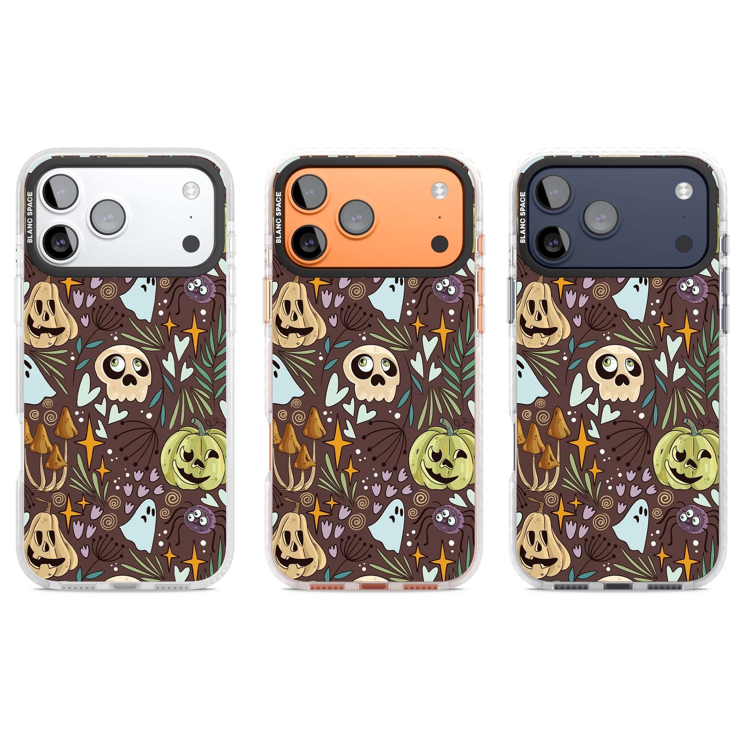 Goblincore Cartoon Halloween Pattern