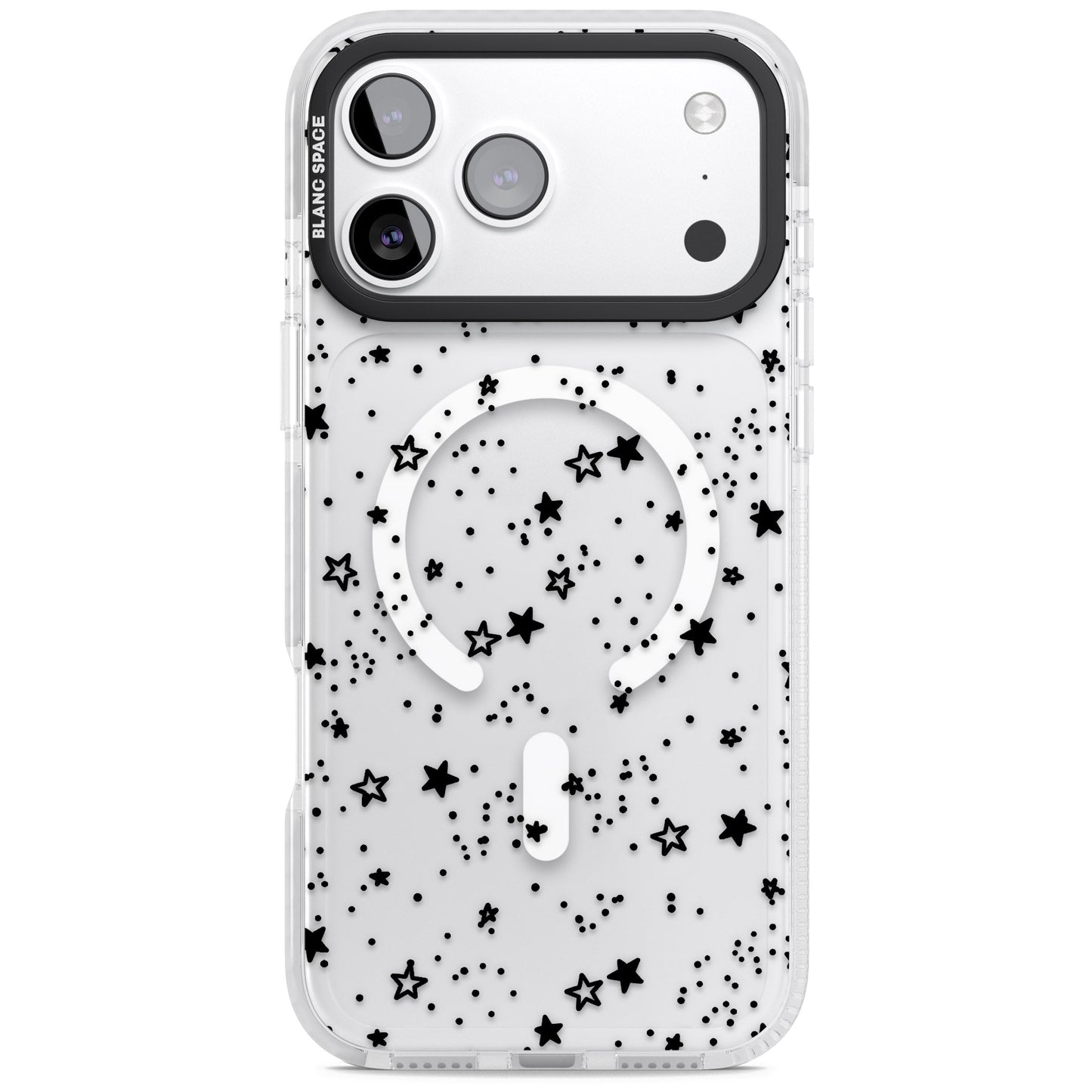 Schwarzer Sterngesprenkel