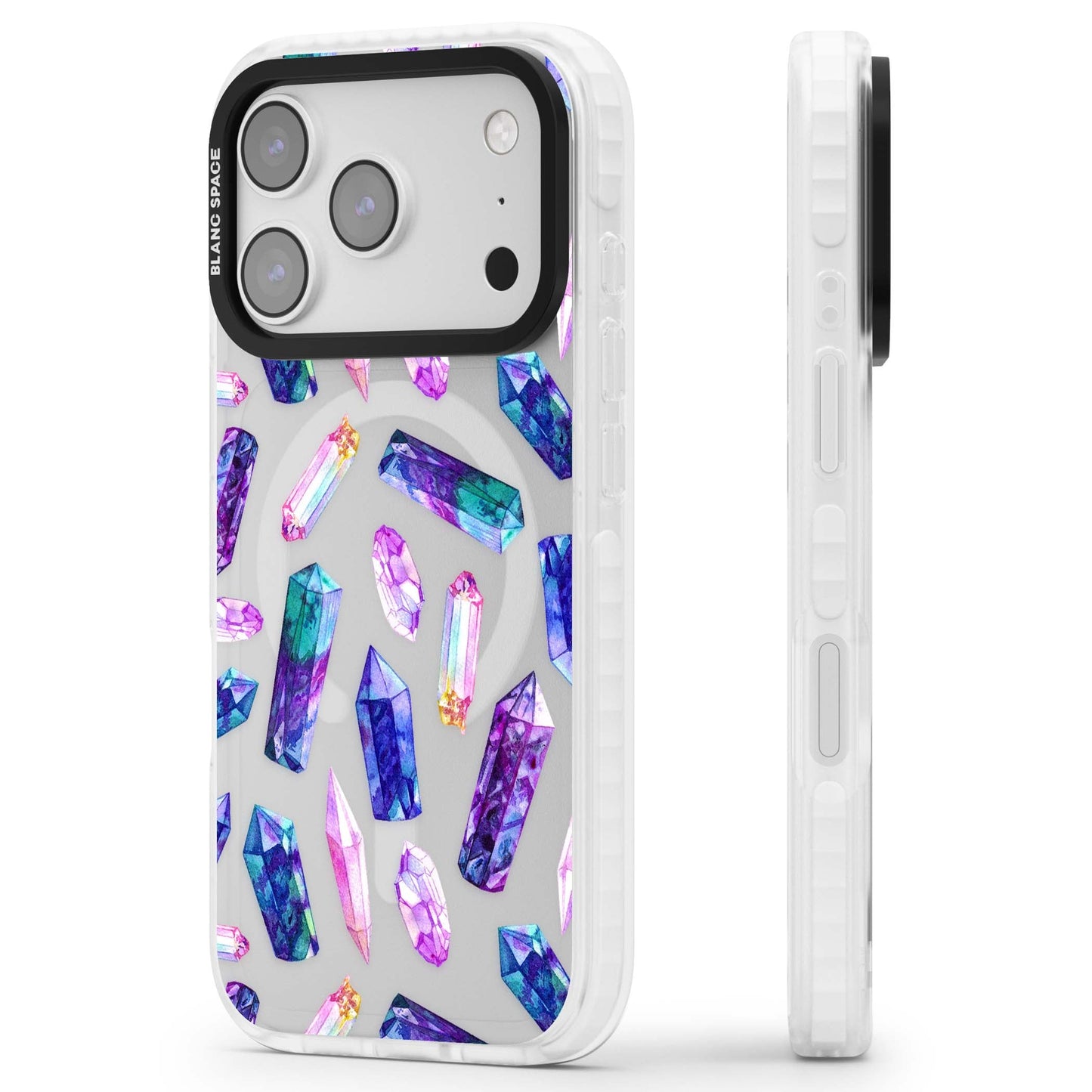 Iridescent Prism Crystals