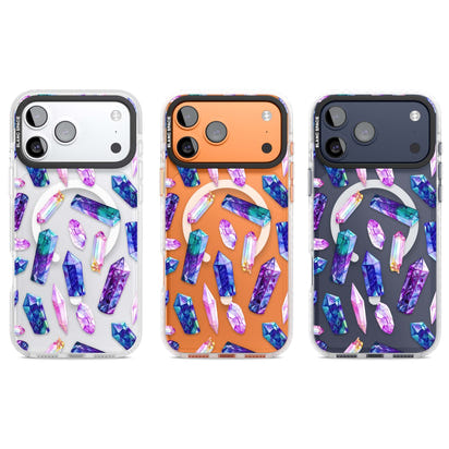 Iridescent Prism Crystals