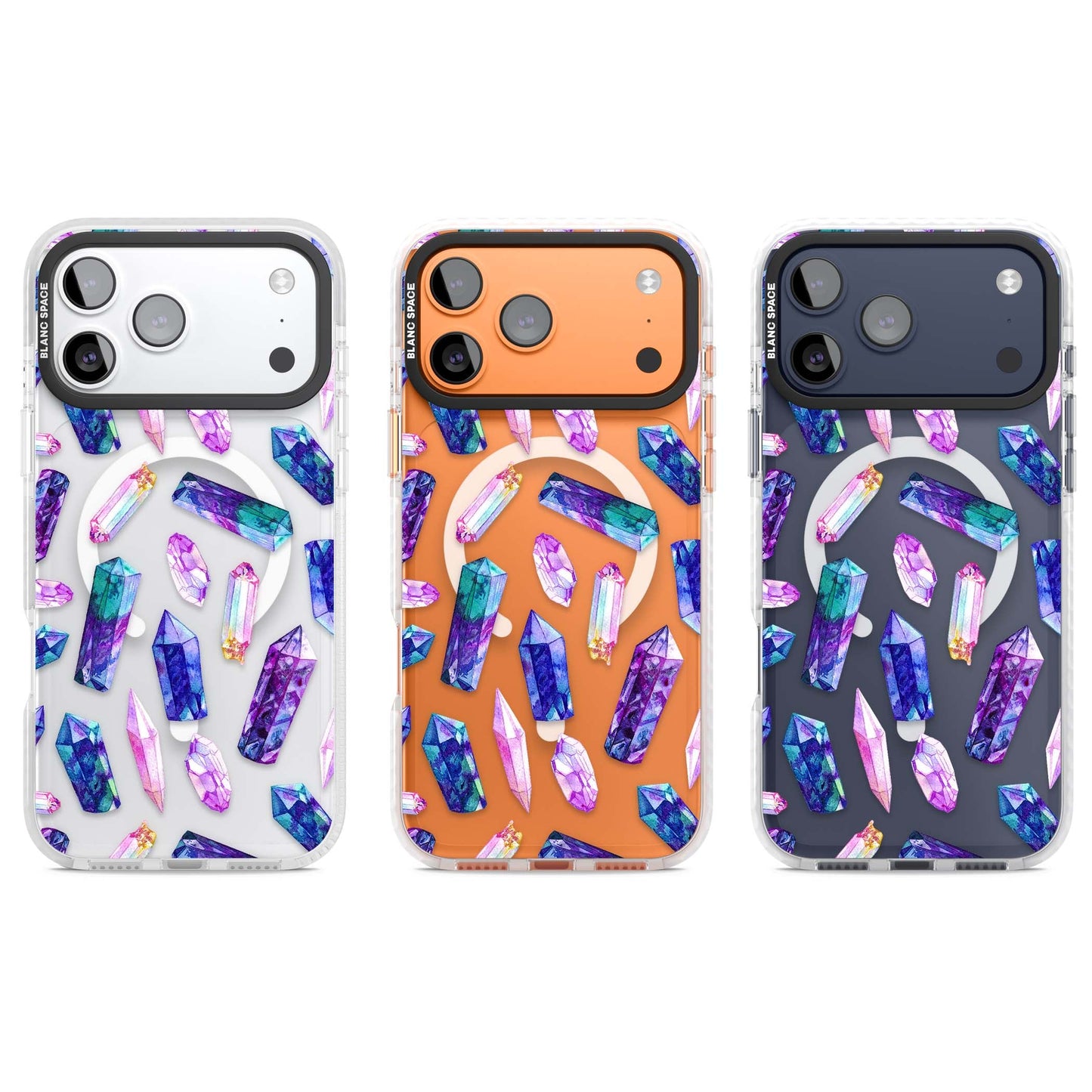 Iridescent Prism Crystals