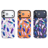 Iridescent Prism Crystals