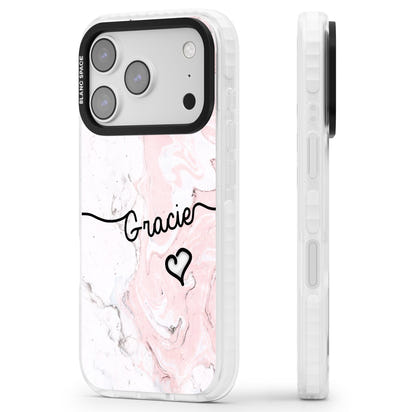 Personalised Pink Marble