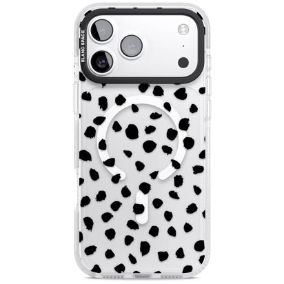 Black Dalmatian Polka Dot