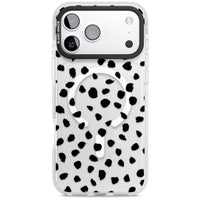 Black Dalmatian Polka Dot