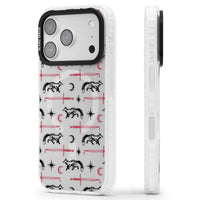 Motif renard et lame