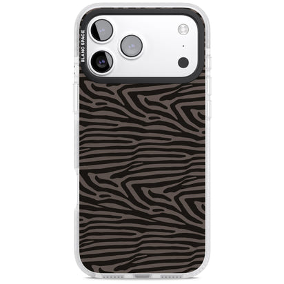 Dark Zebra Print