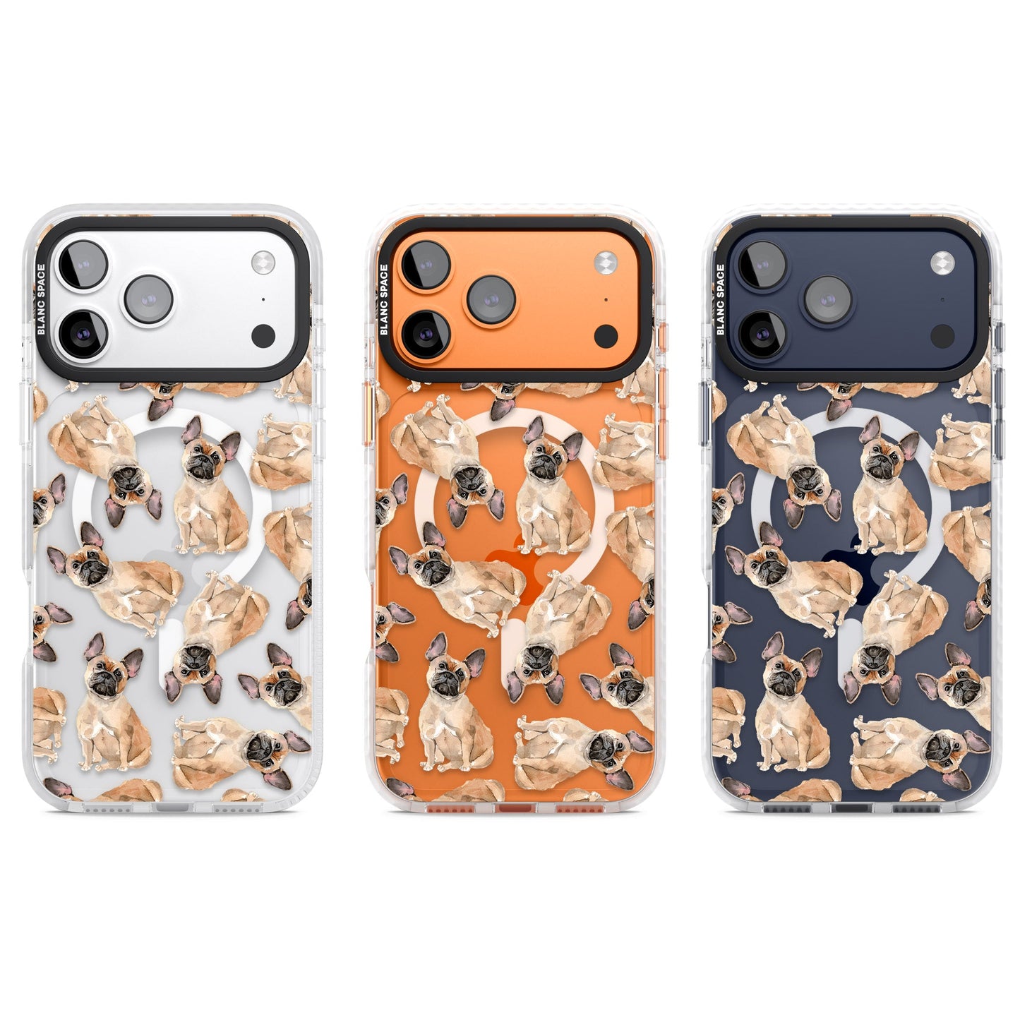 French Bulldog Watercolour Pattern