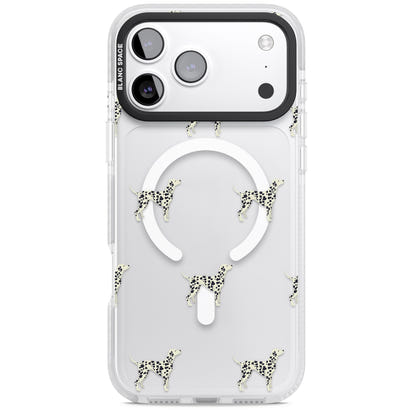 Motif de chien dalmatien