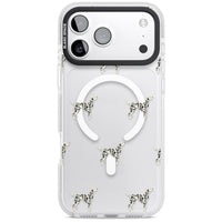 Motif de chien dalmatien