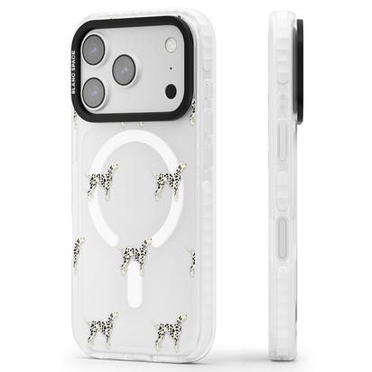Motif de chien dalmatien