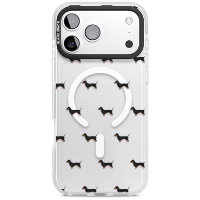 Dachshund Pattern Clear
