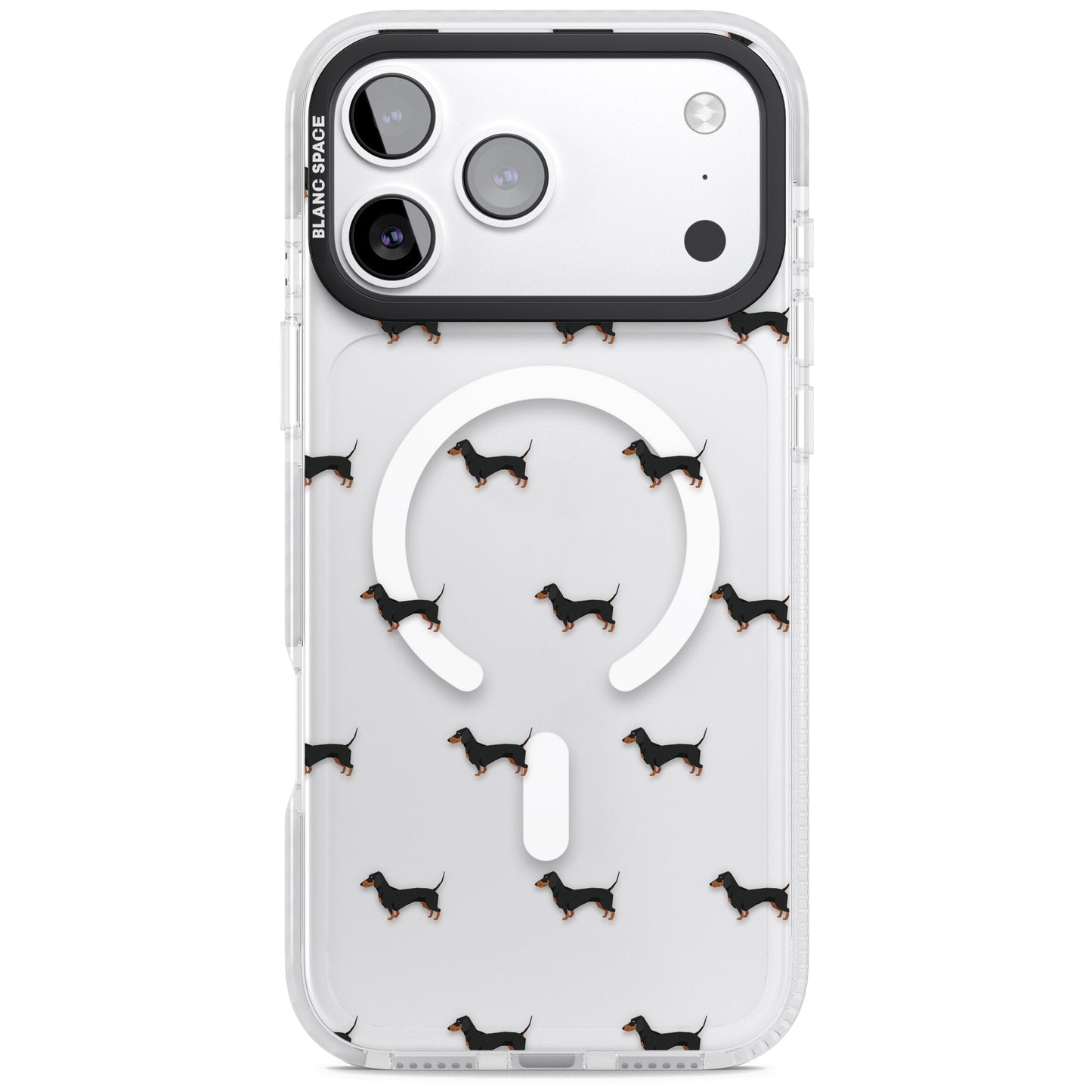 Dachshund Pattern Clear