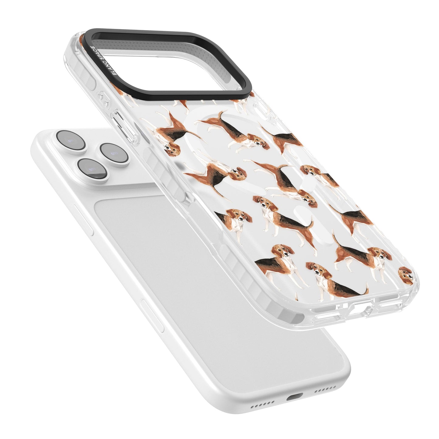 Beagle Watercolor Pattern