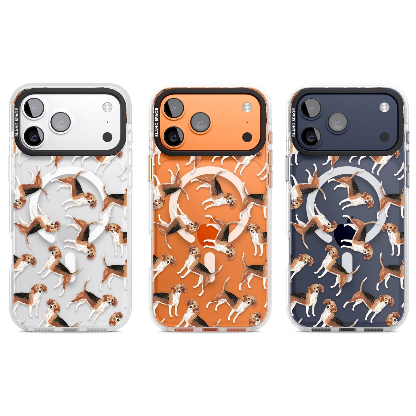 Beagle Watercolor Pattern