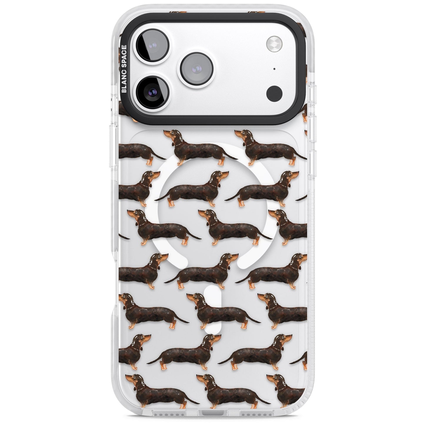 Dachshund Pattern Black Tan