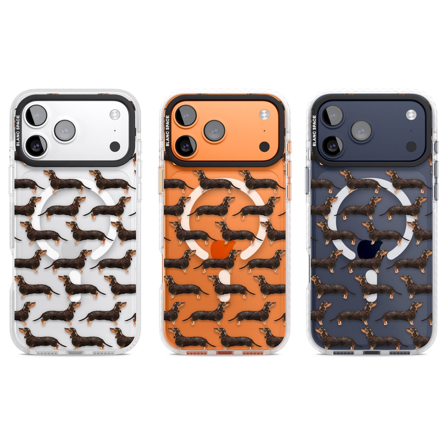 Dachshund Pattern Black Tan