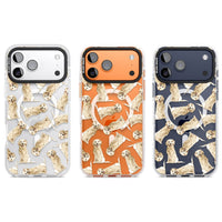 Motif aquarelle de Golden Retriever